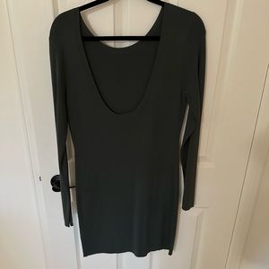 Opened it Body Con sweater dress x 2
